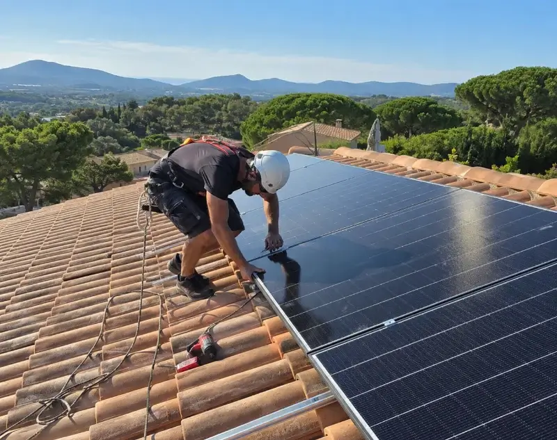 Installateur panneaux solaires Millery — pose photovoltaïque sur toiture